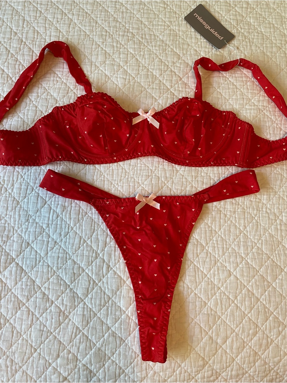 Missguided Cotton Lingerie set